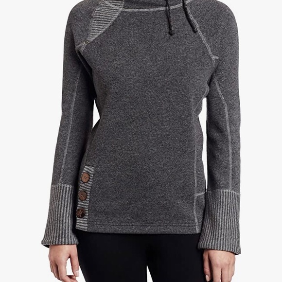 PRANA pewter turtleneck sweater size small - Picture 7 of 7